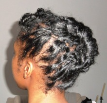 Curlformed Natural Hair Updo_1